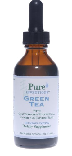 Cyber Monday Pure Inventions Green Tea Extract: Green Tea Original Original Green Tea Extract - 2-Ounce. Deals