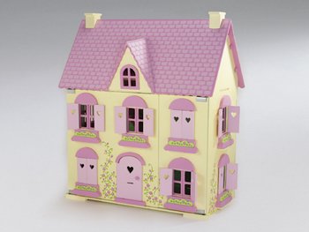 Childrens Toyshop  Toys : Dollhouse - Rosebud House