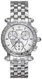 Accutron Watches Accutron Courchevel Chronograph with Diamonds , Black Onyx Crowns and Lugs Ends Women's Watch