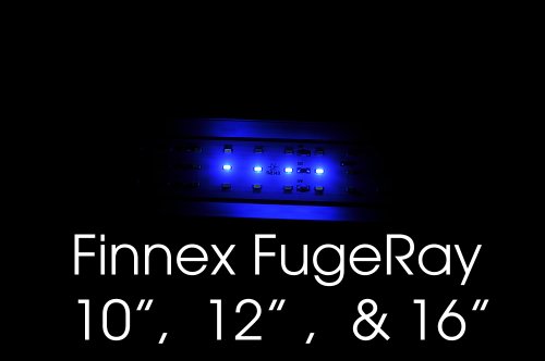Finnex FugeRay Aquarium LED Light Plus Moonlights, 16-Inch