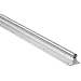 Linear Motion 12 mm Rail Guideway System, 44" Shaft Length, Support Rail, Metric