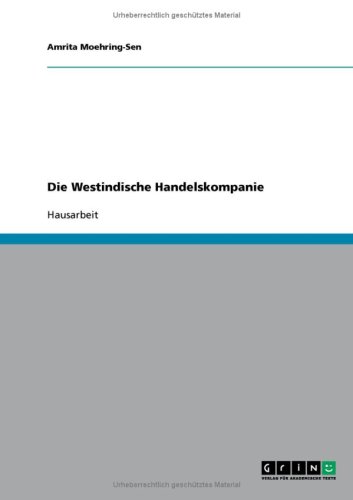 Die Westindische Handelskompanie