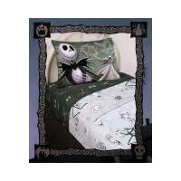 The Nightmare Before Christmas Pillowcase Pillow Cover Case ~ Jack Skellington & Zero