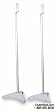 SANUS SYSTEMS EFSATWIII Euro Foundation Series III Speaker Stands (28-42" White)