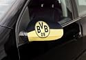 Außenspiegelflagge Borussia Dortmund