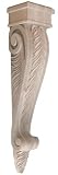 Hafele Acanthus Corbel (194.69.111) 5-1/4 x 4-3/8 x 24, Maple