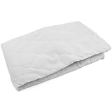 Quilted Allergen Barrier Protective Pillow Cover King Size, Set of 2