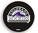 Colorado Rockies Black Tire Cover