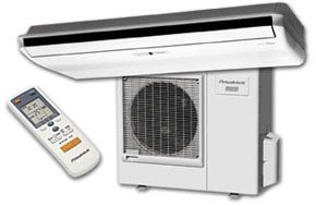 S36YF 34 100 BTU Ceiling Suspended Ductless Split System with Heat Pump Advanced Inverter