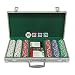 300 U.S. Air Force Seal Poker Chip Set in Aluminum Case