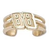 14k NASCAR Dale Earnhardt Jr Number 88 Toe Ring