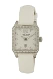 Louis Erard Women's 20700SE01.BDV61 Emotion Square Automatic Luminous White Dial Diamond Watch