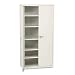 HON SC1872L 36 by 18 by 72-Inch 5 Adjustable Shelves Assembled High Storage Cabinet, Putty