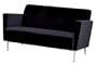 Black Memphis Sofa and Loveseat