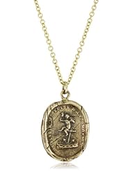 Pyrrha "talisman" 14k Yellow Gold Mini Cherub Of Hope Necklace