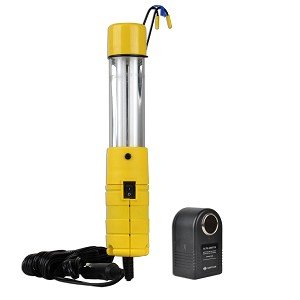 12V 13-Watt Fluorescent Work Light Geek KitTM w/12V 1A AC to DC Wall Charger