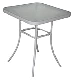 Courtyard Creations Brz Bistro Glass Table Tgs24sh Aluminum/Steel Patio Tables