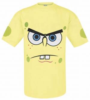 Spongebob T-Shirt angry in XL