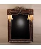 Fine Art Lamps 807955 Verona 2 Light Mirror in Veronese Gold