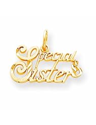 10K Gold SPECIAL SISTER CHARM