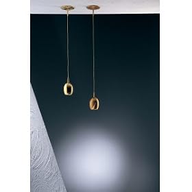 Holtkotter 5101-1 BB Easter Eggs 1 Light Mini Pendant in Brushed Brass by Holtkotter