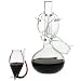 Porto Decanter Set with Four Sippers | Port Glasses, Port Sipper Set, Port Sippers, Port Decanter, Liqueur Decanter | Handmade Glass Port Decanter
