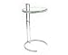 Classic Design Eileen Gray Stainless Steel Accent Side Table