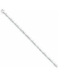 Genuine 14K Yellow Gold Wg 3.25Mm Fancy Link Bracelet 8 Inches 100% Satisfaction Guaranteed.