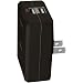 Coby CA81BLK Dual USB Power Adapter/Charger (Black)
