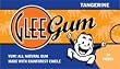 Glee All Natural Tangerine Gum - 18 pieces