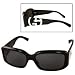Giorgio Armani Shield Sunglasses 432/M/S/0807/BM/56: Black/Dark Gray