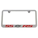 Chevrolet 2010 2011 Camaro SS RS Chrome License Plate Frame by High-End Motorsports