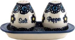 Polish Pottery Salt and Pepper Shakers 980-46
