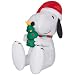 4' Airblown Sitting Snoopy