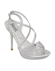 David's Bridal Pleated Platform w/ Glitter. Style Antilles Bridal & Bridesmaid... by David's Bridal