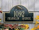 Flag Arch Marker Plaque One Line Flag Arch Marker - Standard Lawn 15.75 &acute; x 9.25 &acute; - B000FDCBPY