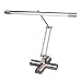 Catalina Lighting FS126BR-12 Adjustable desk lamp with swing-arm style, 13w, 20 high