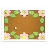 Melissa & Doug Decorative Blossom & Bee Cork Board