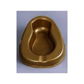 Stackable Standard Bed Pan, 12/case