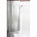 Kitchen & Housewares : Curved Shower Screen