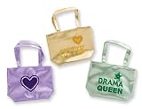 Up-town Girl Metallic Tote Bag Purse! 12 Styles!