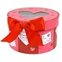 Mother's Day Love Cookies in Heart Box - Gourmet Chocolate Decadence Cookies
