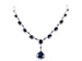 Sapphire Diamond Necklace