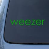 WEEZER - Vinyl Decal Sticker #A1439 | Vinyl Color: Green