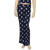 Detroit Tigers Ladies Navy Blue Tandem Pajama Pants