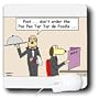 Rich Diesslins Funny Dogs Cartoons - Dog Restaurant - Mouse Pads