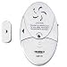 Techko SO81H Magnetic Sensor and Vibration Entry Alarm, Ultra Slim Design