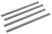 10' High Gray Angle Post Package Of 4