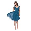 Astrapahl, Festliches knielanges Cocktailkleid, Farbe t�rkis