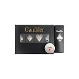 Golf Balls Crystal Soft Feel, the Gambler, 1 Dozen by